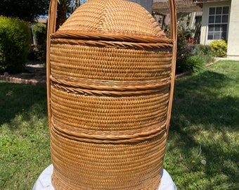 Vintage 3 Tier Chinese Wedding Basket