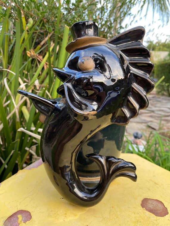 Vintage Mid Century Arnels Ceramic Fish Etsy
