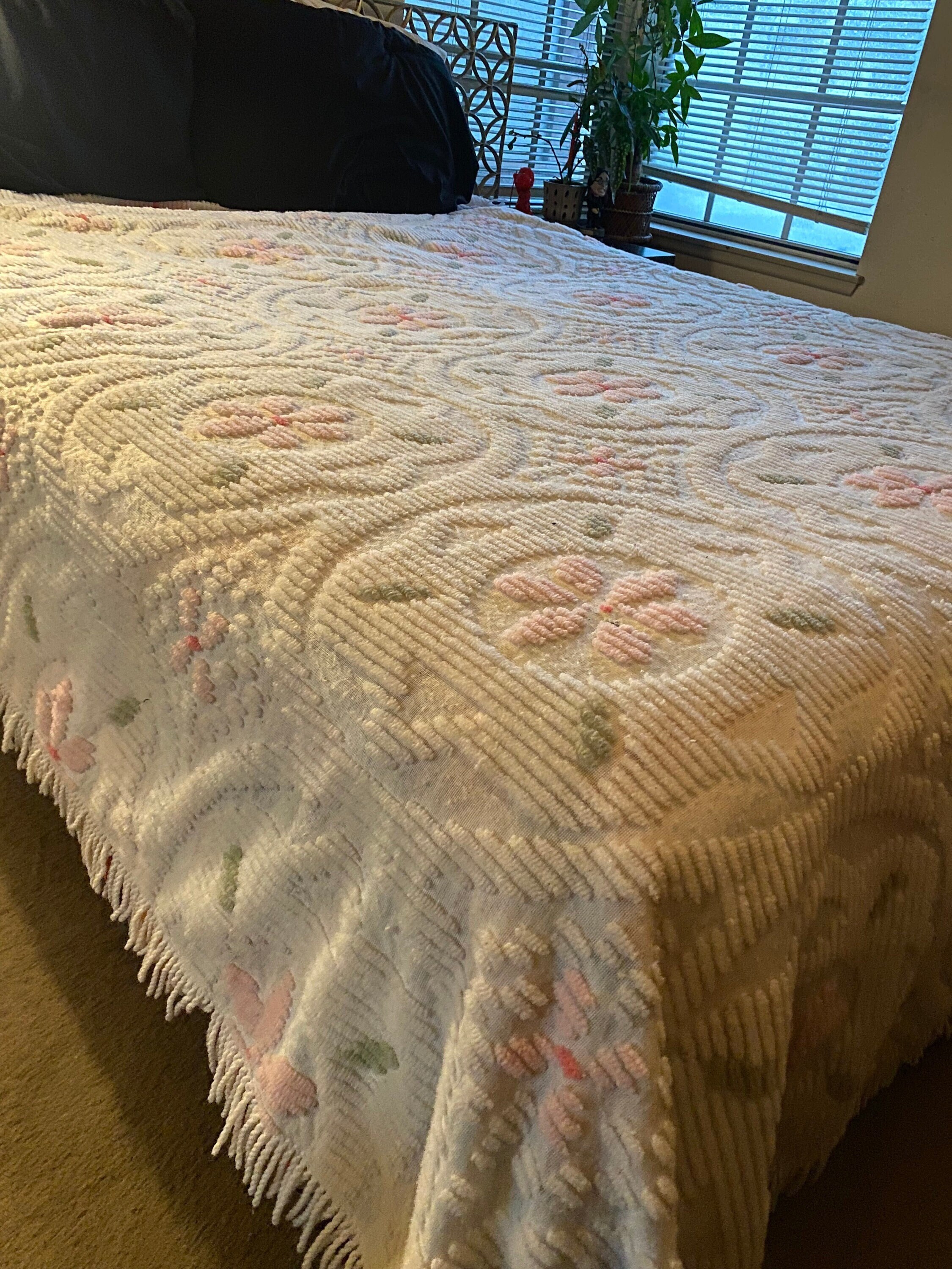 Pink Chenille Bedspreads - Etsy