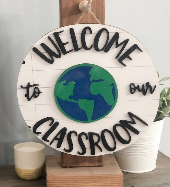 Interchangeable Classroom Sign Classroom Sign - Etsy
