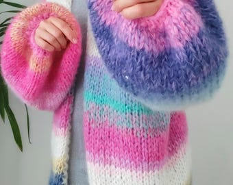Cárdigan de mohair Ember