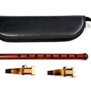 Buy Duduk For Beginners, Armenian Duduk A Tenor made of apricot wood with two Ghamish-reeds, Best choice for beginners image 5