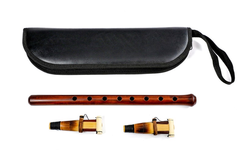 Buy Duduk For Beginners, Armenian Duduk A Tenor made of apricot wood with two Ghamish-reeds, Best choice for beginners image 5