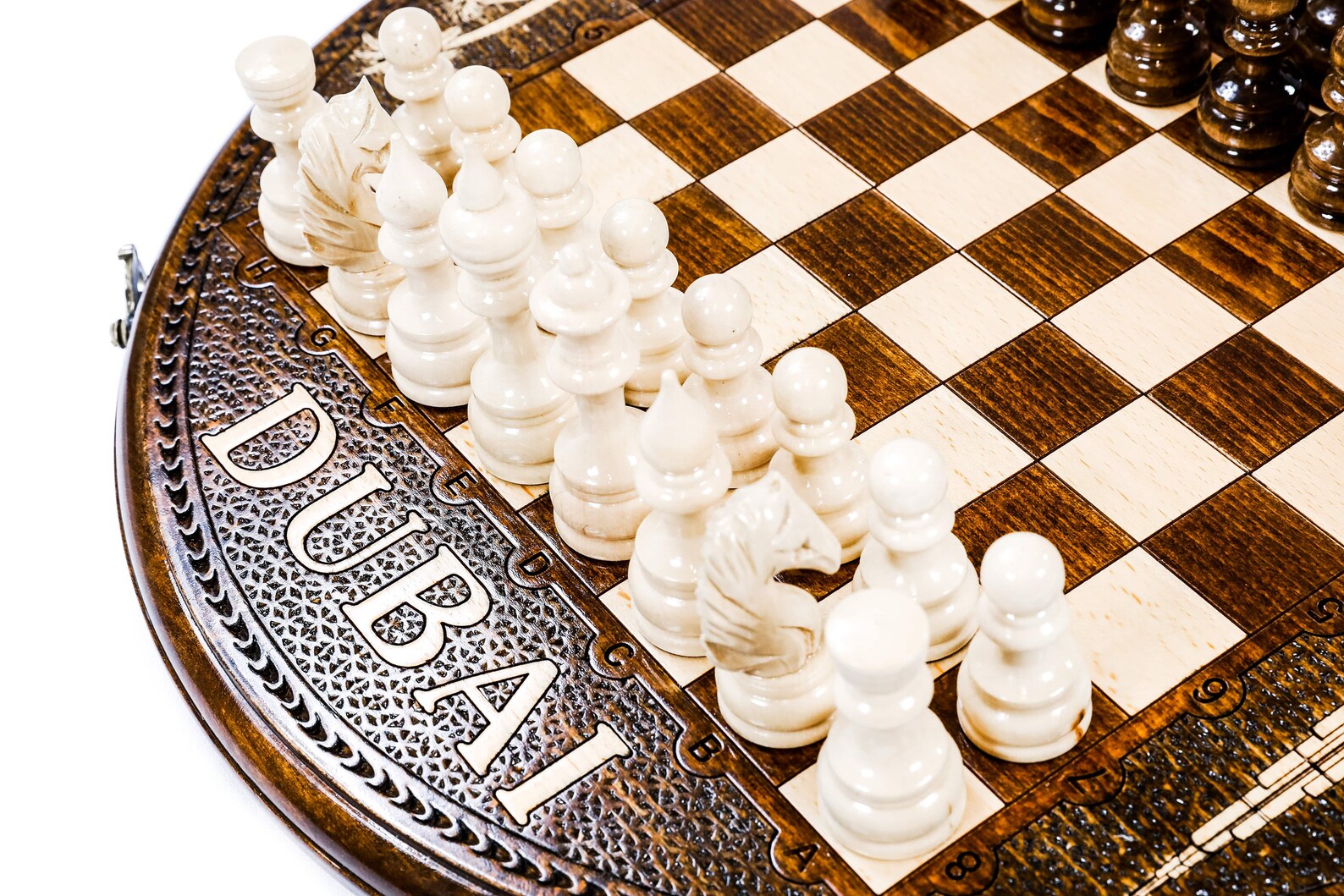 Circular Chess Dubai High Quality Chess Set / Free Express Etsy
