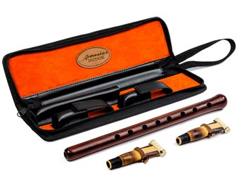Personalised Armenian Pro Duduk + Leather Case + 2 reeds - Buy online an Armenian Wind instrument duduk