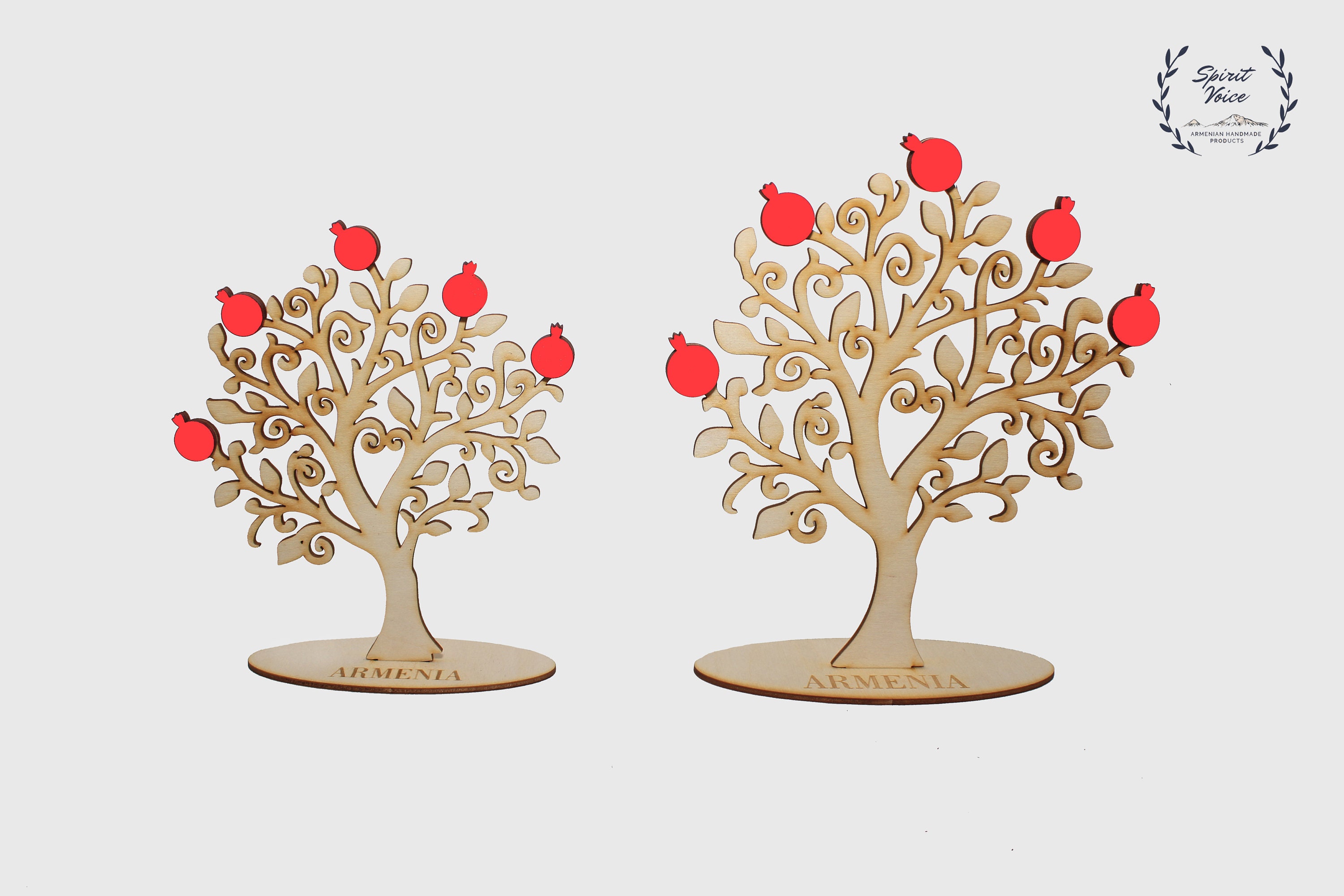 Cyber Week Christmas Trees Armenian Pomegranate family tree Etsy