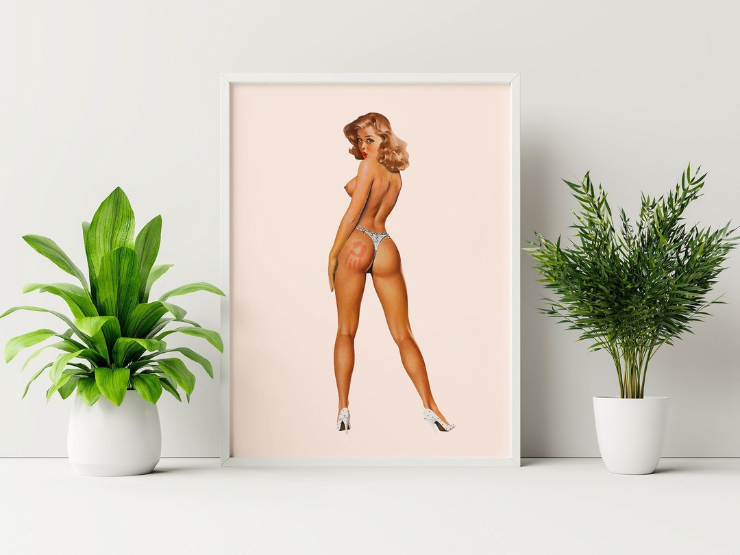 Spanked Pin-up V2 pinup Girl, Pin-up Art, Retro Art, Vintage Art, Bad Girl, Art Print, Pin up Print - Etsy Japan