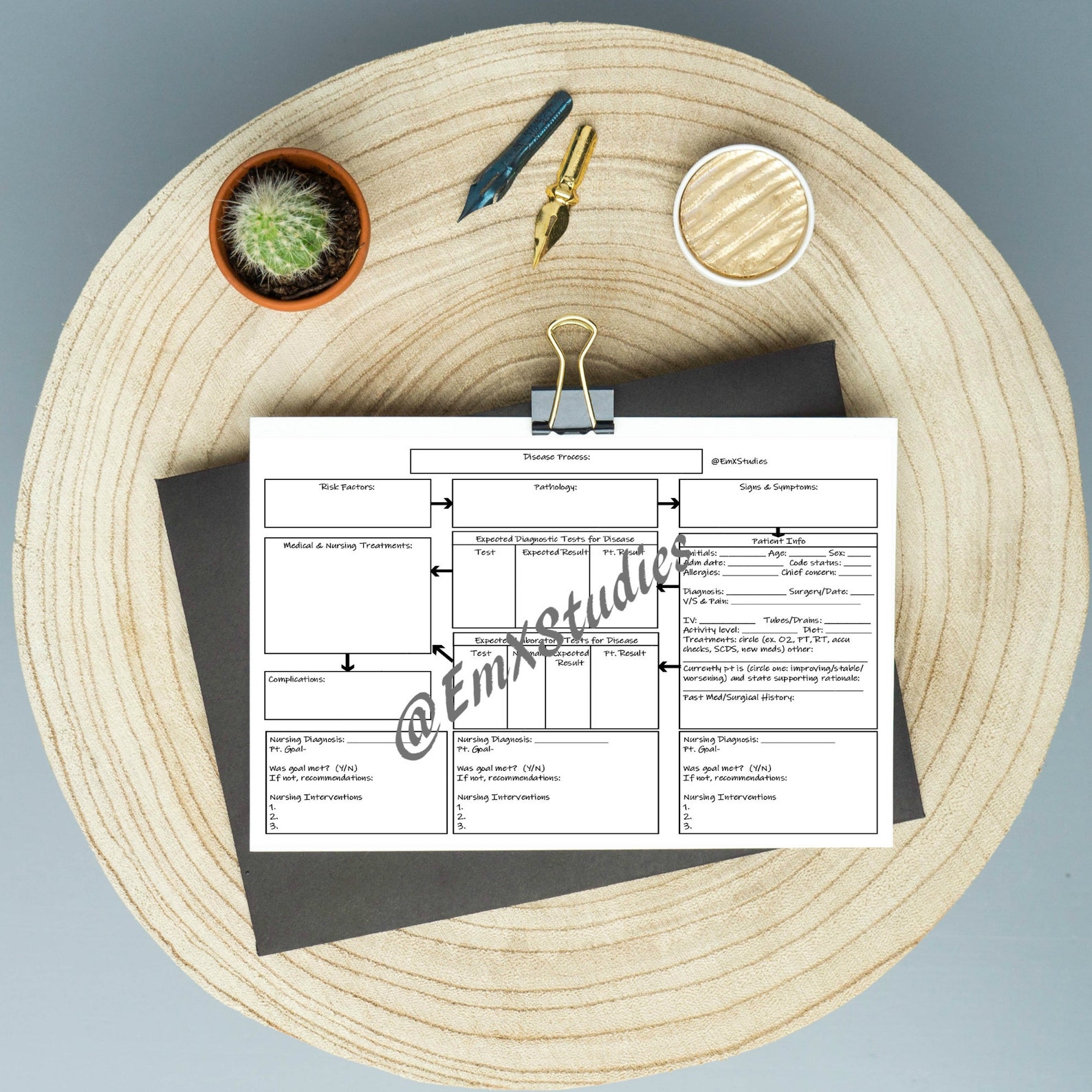 Pathology Query Template Disease Process Clinical Template, Pathology Template in Color/black ...