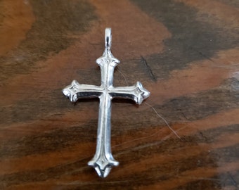 motorcycle cross necklace