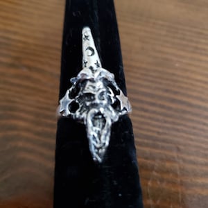 Wizard ring in sterling silver