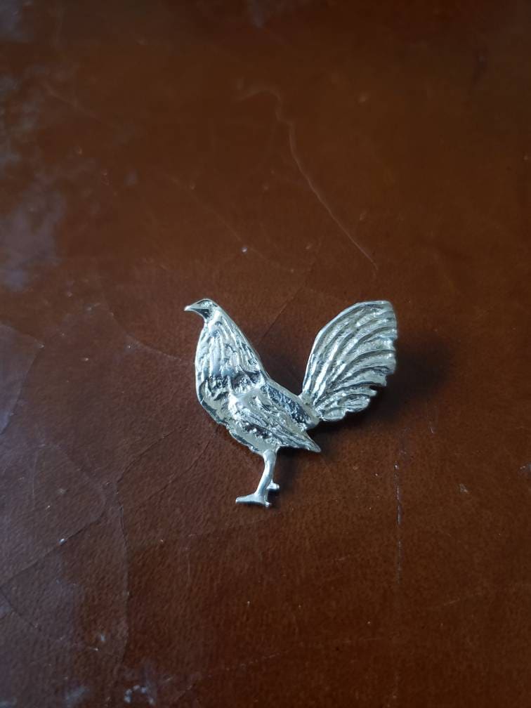 ネックレス・ペンダント fighting cock \"Real bone cross \"necklace fighting cock 