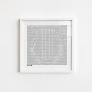 Entire Book of Psalms Art Print (Tehillim) – Jewish Wall Art, Hebrew Scripture Print, Spiritual Gift, Housewarming, Wedding, Judaica Decor