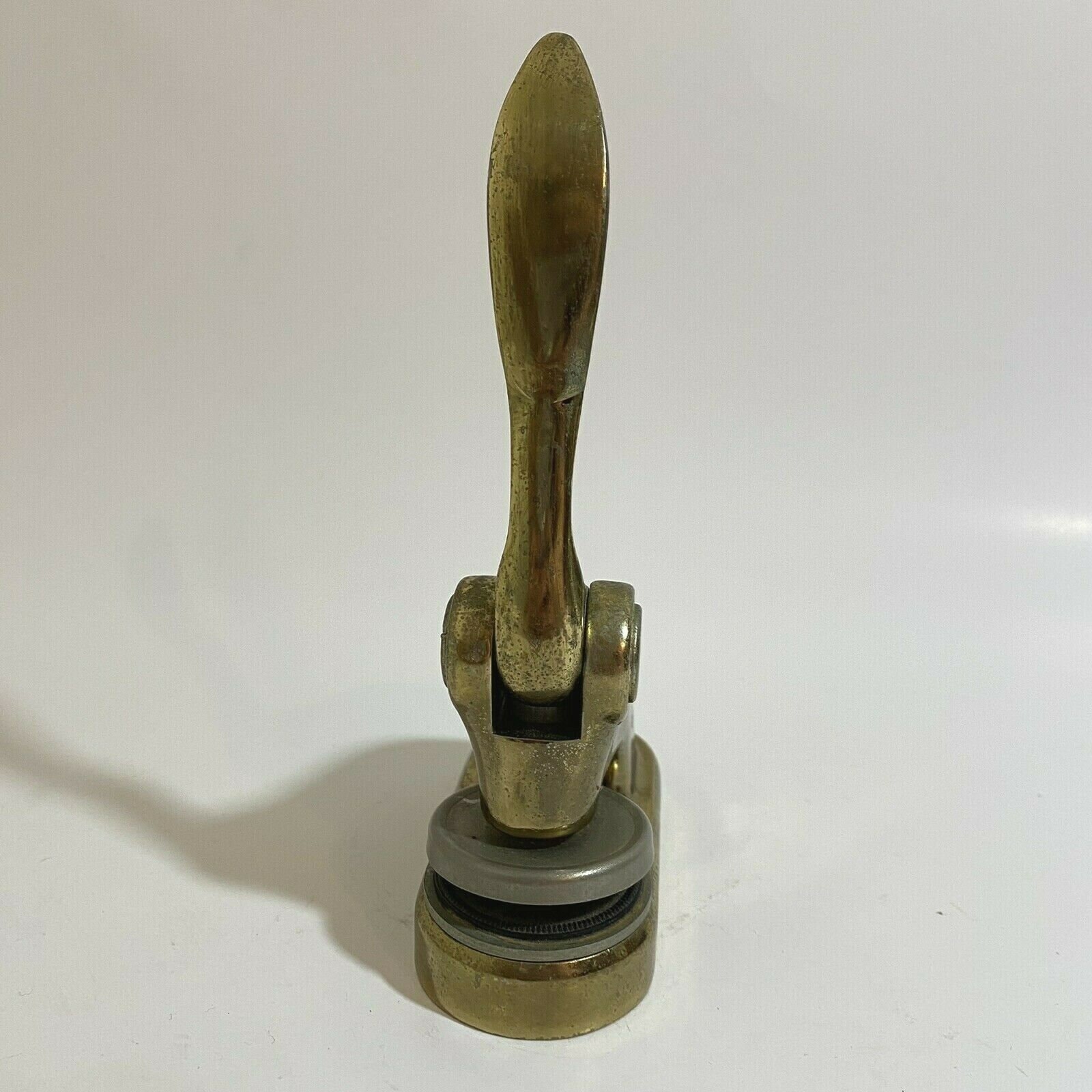 Vintage Brass Embosser Stamp Office Decor Industrial working Etsy