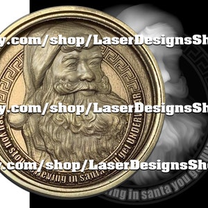 Santa Stl und Greyscale Format
