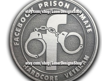 Facebook Jail coin/.ai/.svg/glow forge