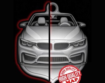 Key Chain/ Pendent Depth Map BMW