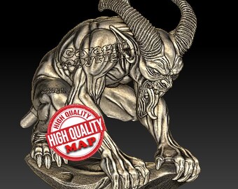 Depth Map pendent/keychain