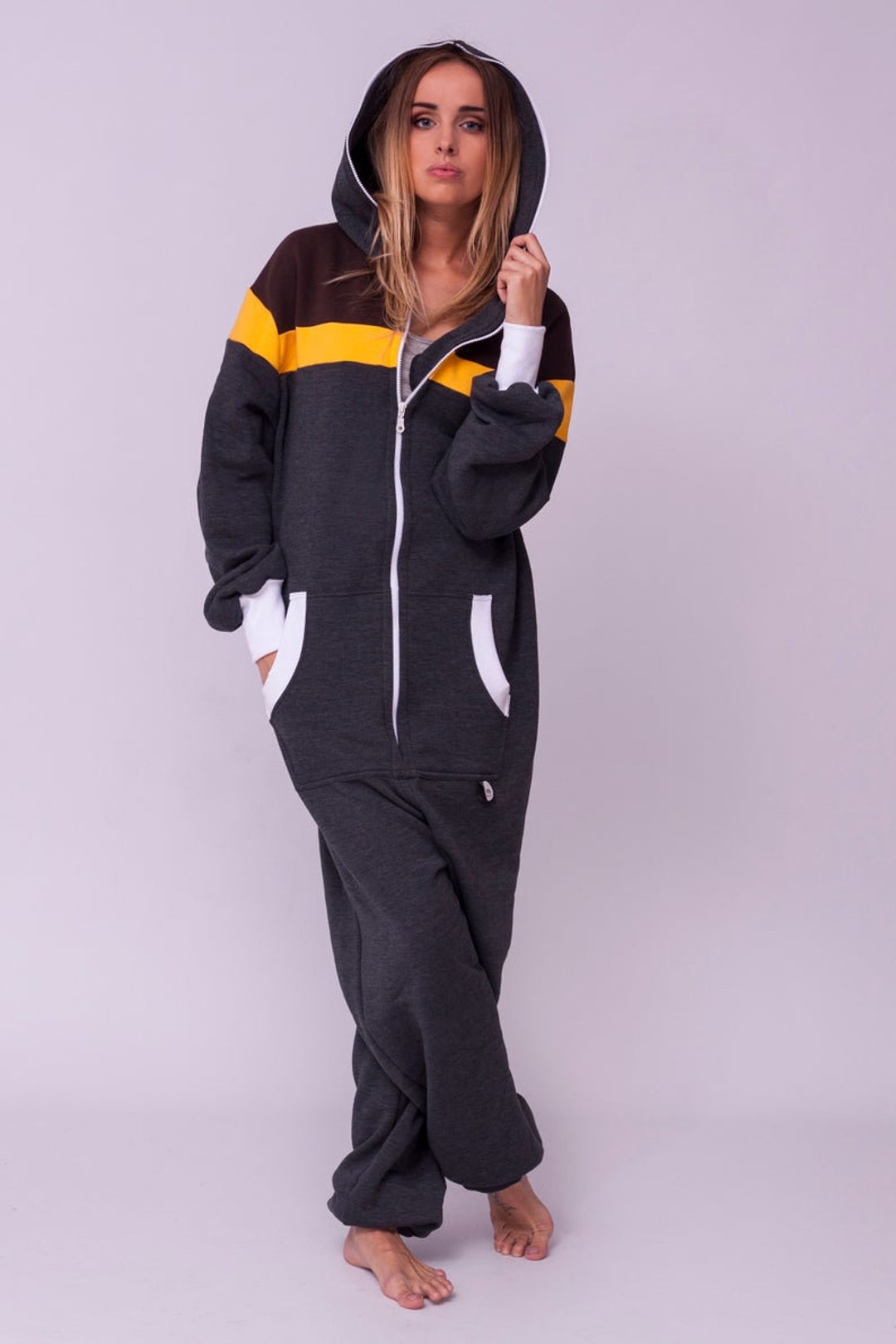 Tuta Intera Pigiami Completi Animali Pantaloni Pigiama Natalizi