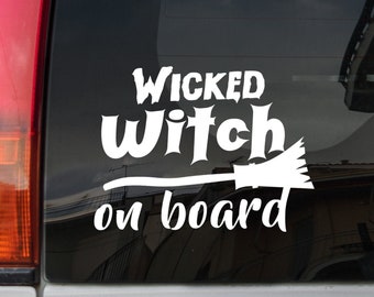 Witches Brew Coffee Sticker Vinyl Decal Wall Laptop Window Car Bumper Sticker 5