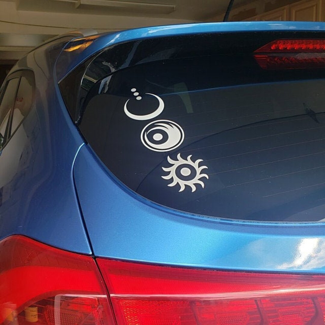 LIGHTS Skin and Earth Character Symbols Decal Logo Bumper Etsy