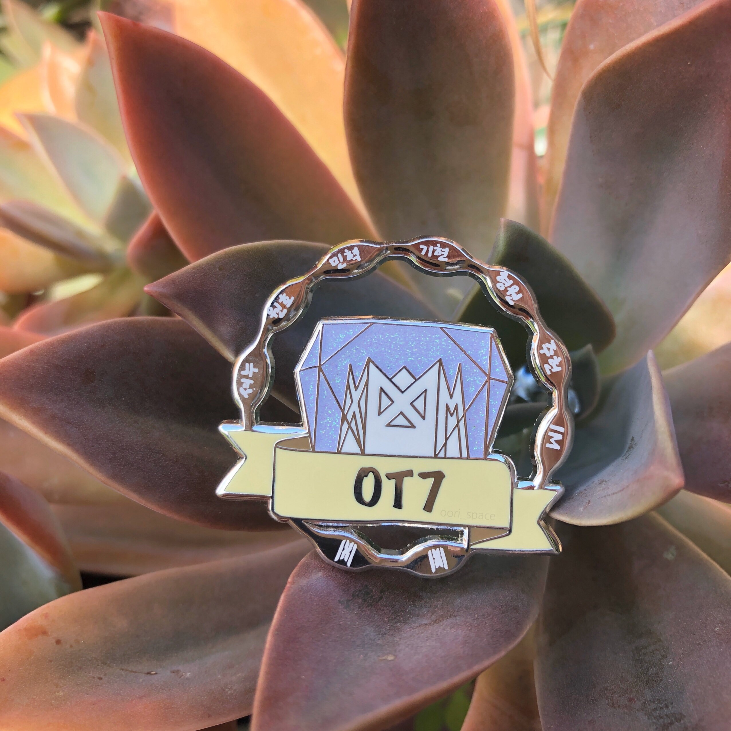 OT7 Enamel Pin