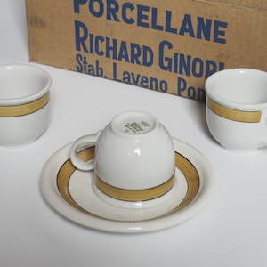 Richard ginori italy espresso cup and saucer - Etsy 日本