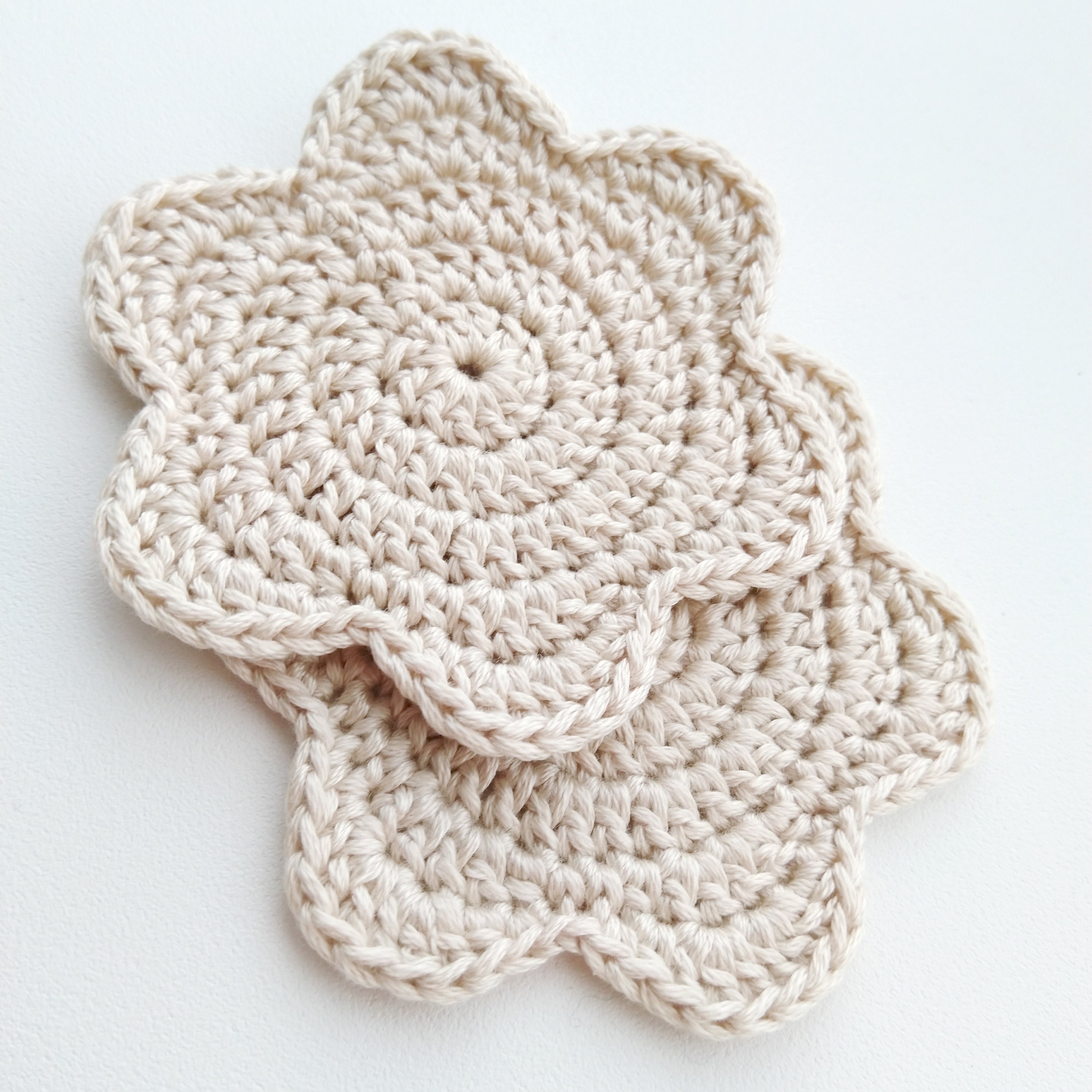 Crochet Face Scrubbies Pattern Beginner Crochet | Etsy