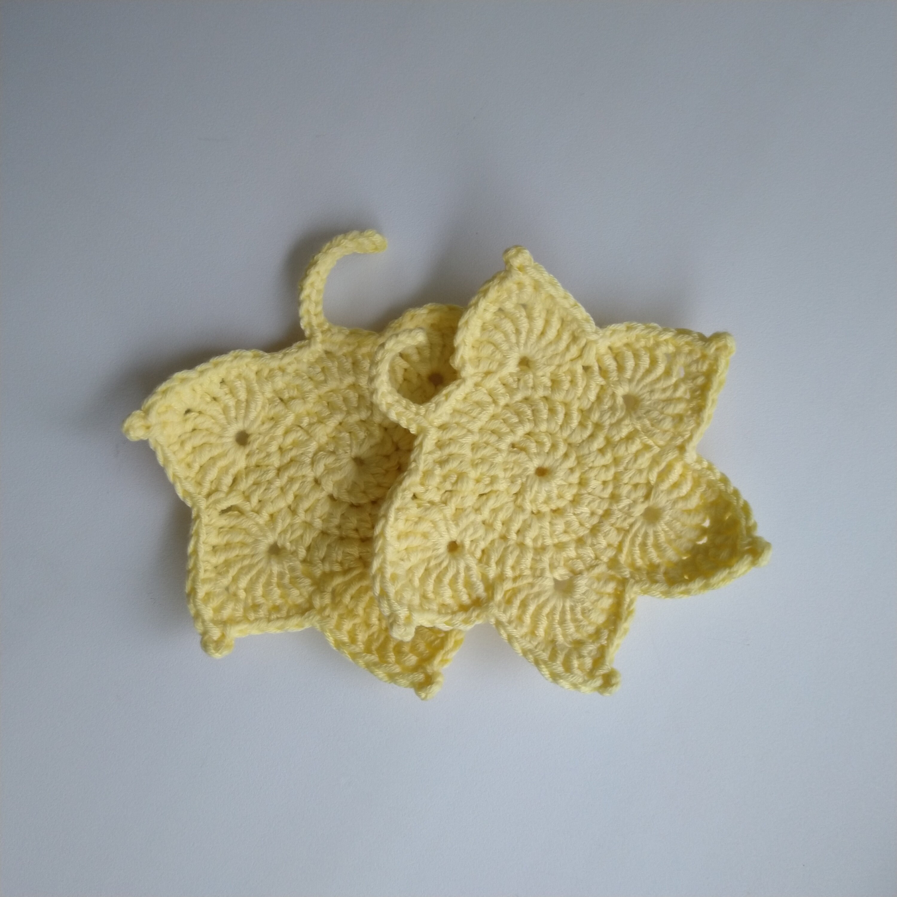Maple Leaf Crochet Coaster Pattern Etsy