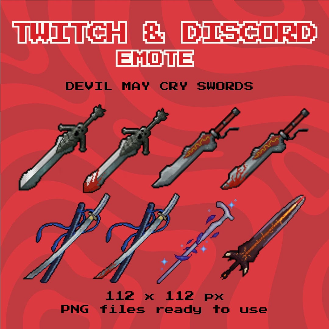 Devil May Cry Twitch and Discord Badges - Etsy