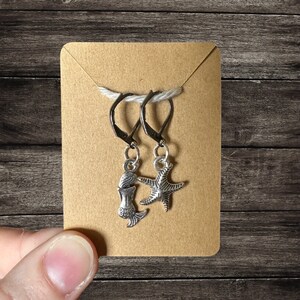 Mermaid Stitch Markers - Ocean Progress Keepers - Starfish Stitch Markers - Beach Knitting