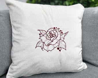 EIN KISSENBEZUG ROSEN BOMMELN CREMEWEISS SAMT SHABBY CHIC VINTAGE LANDHAUS EIN KISSENBEZUG ROSEN BOMMELN CREMEWEISS SAMT SHABBY CHIC VINTAGE LANDHAUS