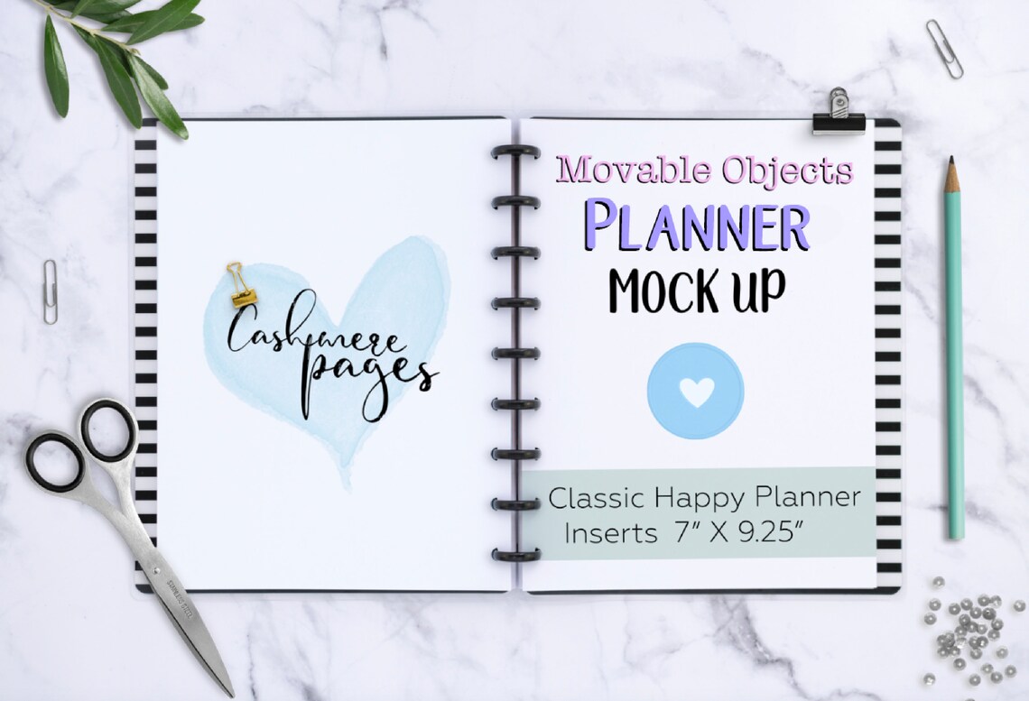 Download Planner Scene Creator Planner Mockup Planner Mock Up With | Etsy