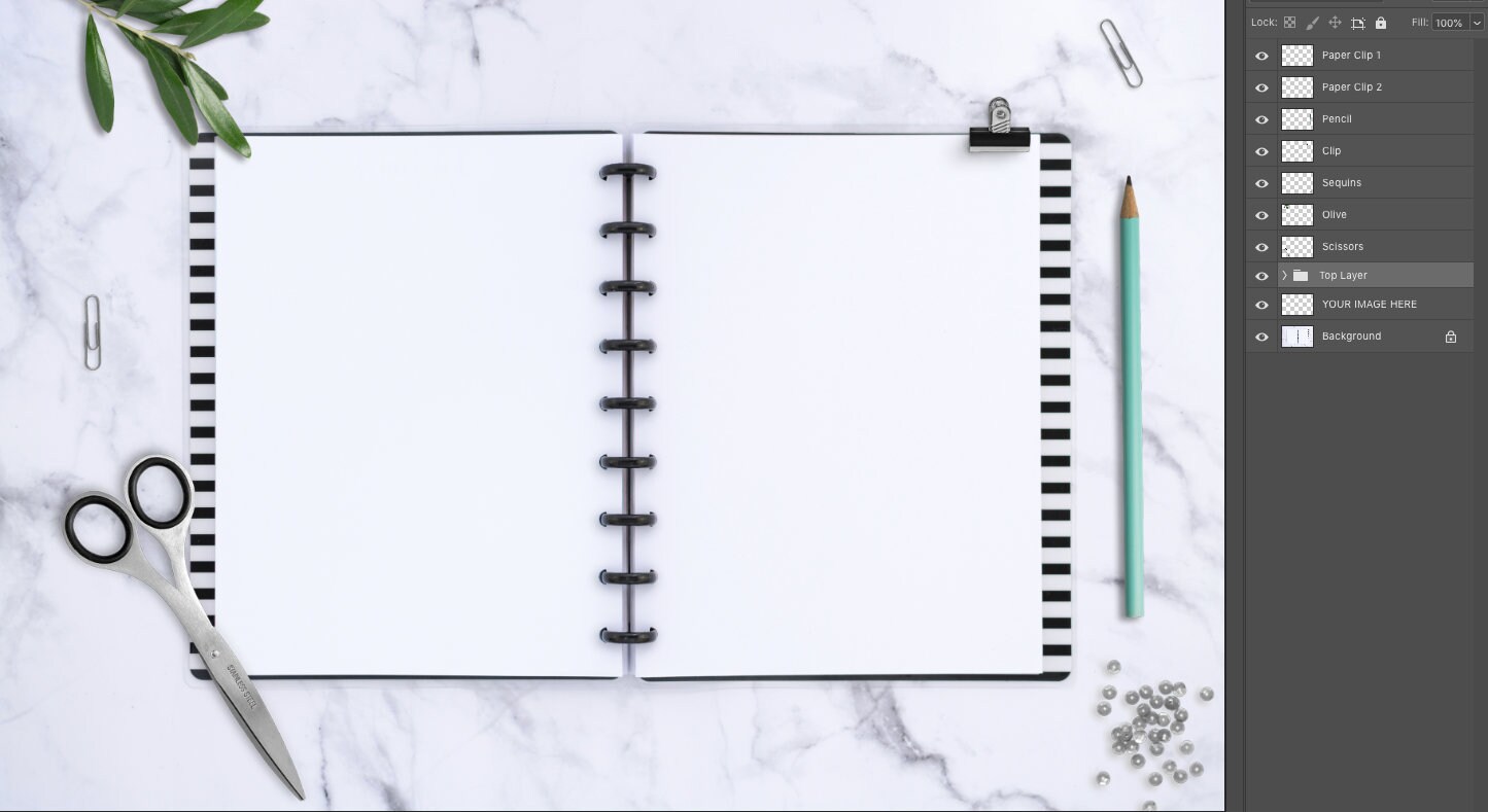 Planner Scene Creator Planner Mockup Planner Mock up With Etsy