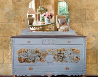 Tiffany Blue Furniture Dresser Etsy