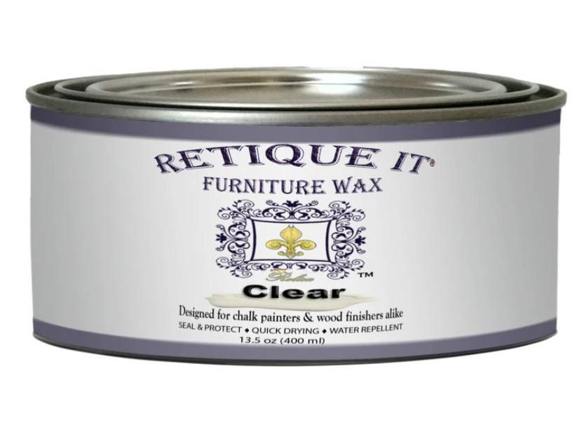 Retique It Furniture Wax 4oz - White Wax