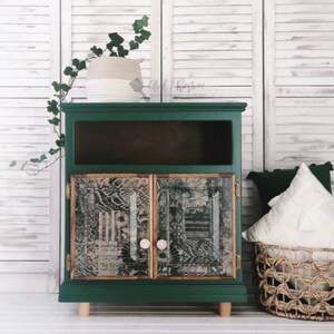 Redesign with Prima &quot;Algae Print&quot; Decor Transfer, Rub On Furniture Image Transfer, Pattern Decal RETIRED