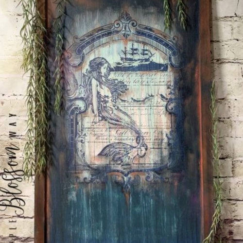 Rub on Furniture Transfer Lighthouse Ocean Beach Furniture Etsy