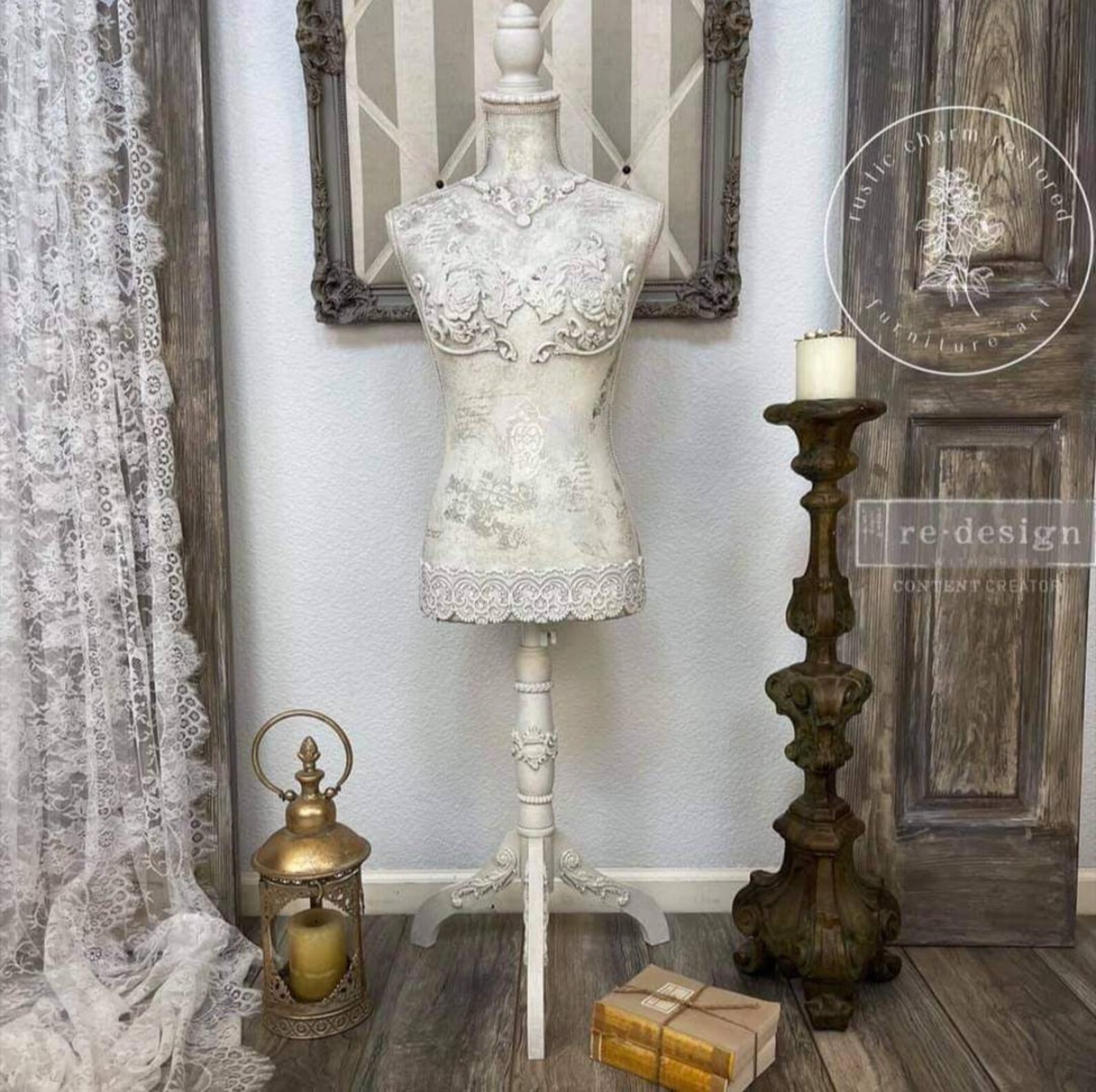 Redesign With Prima victorian Rose Decor Mould Etsy