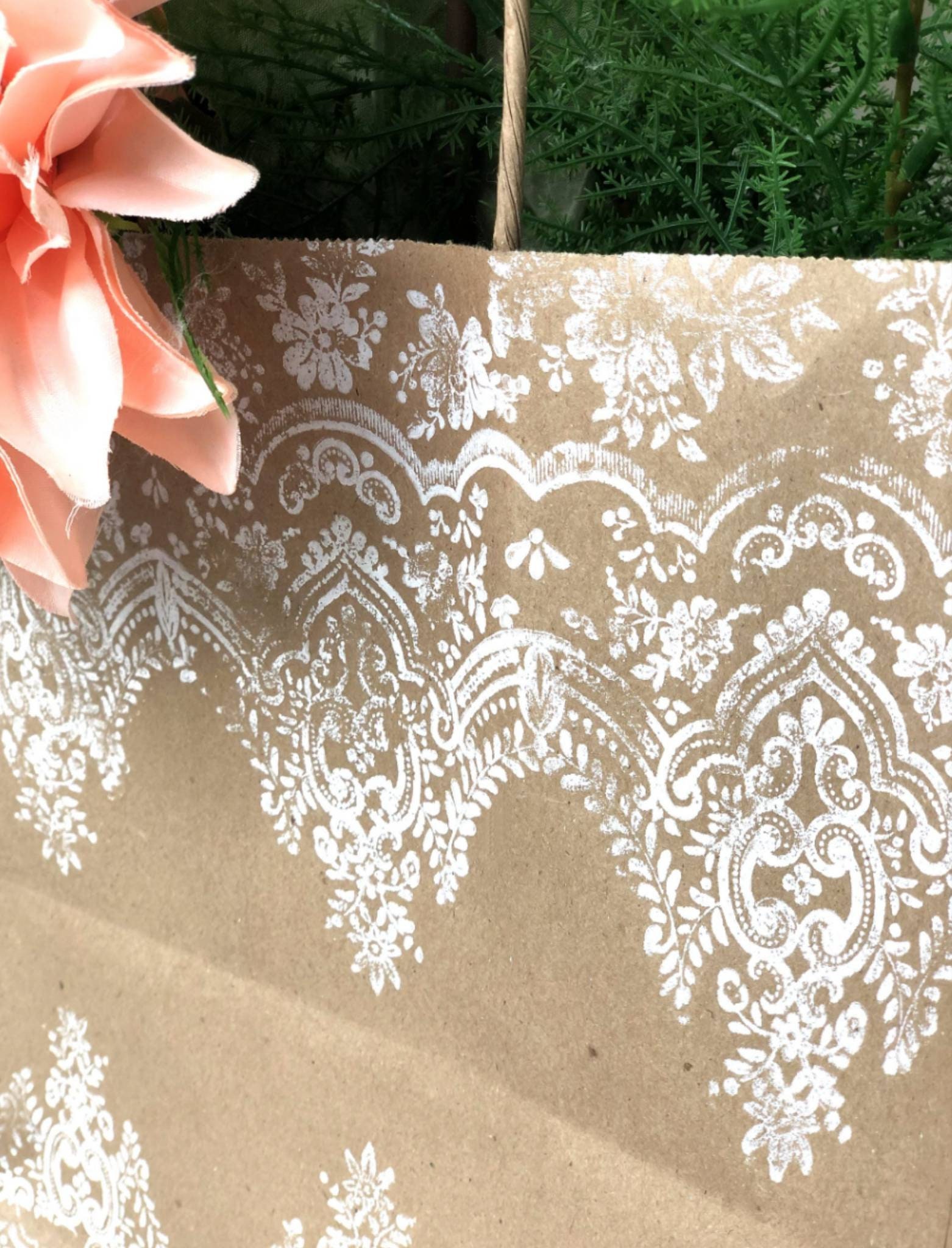 Brand New Redesign With Prima Vintage Wallpaper | Etsy