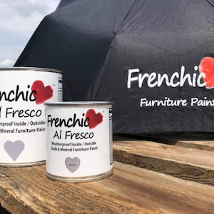 Frenchic Furniture Paint &quot;Stormy&quot; Al Fresco Range Indoor Outdoor Chalk Mineral Paint With Built-in Topcoat