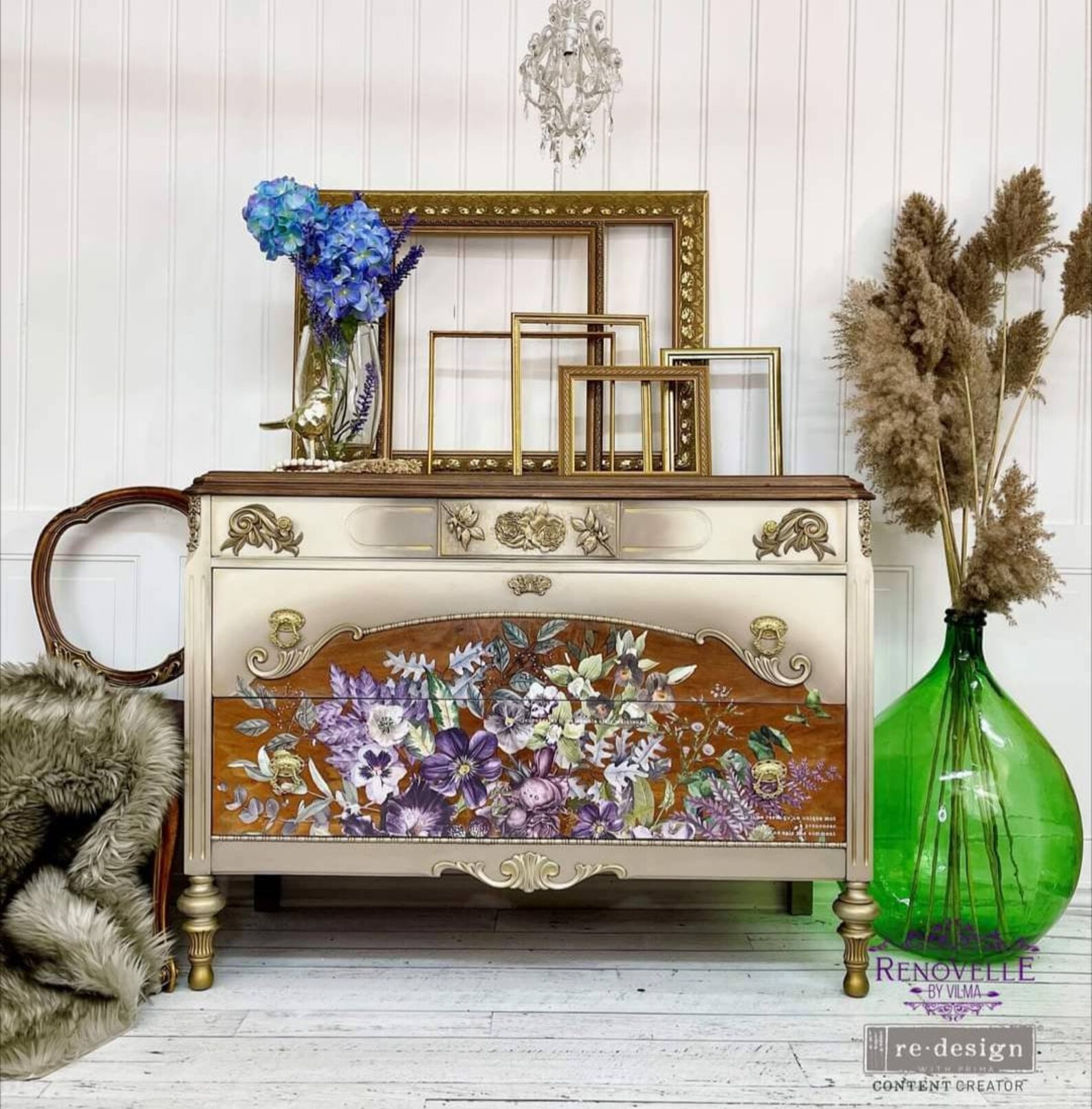 Redesign With Prima victorian Rose Decor Mould Etsy