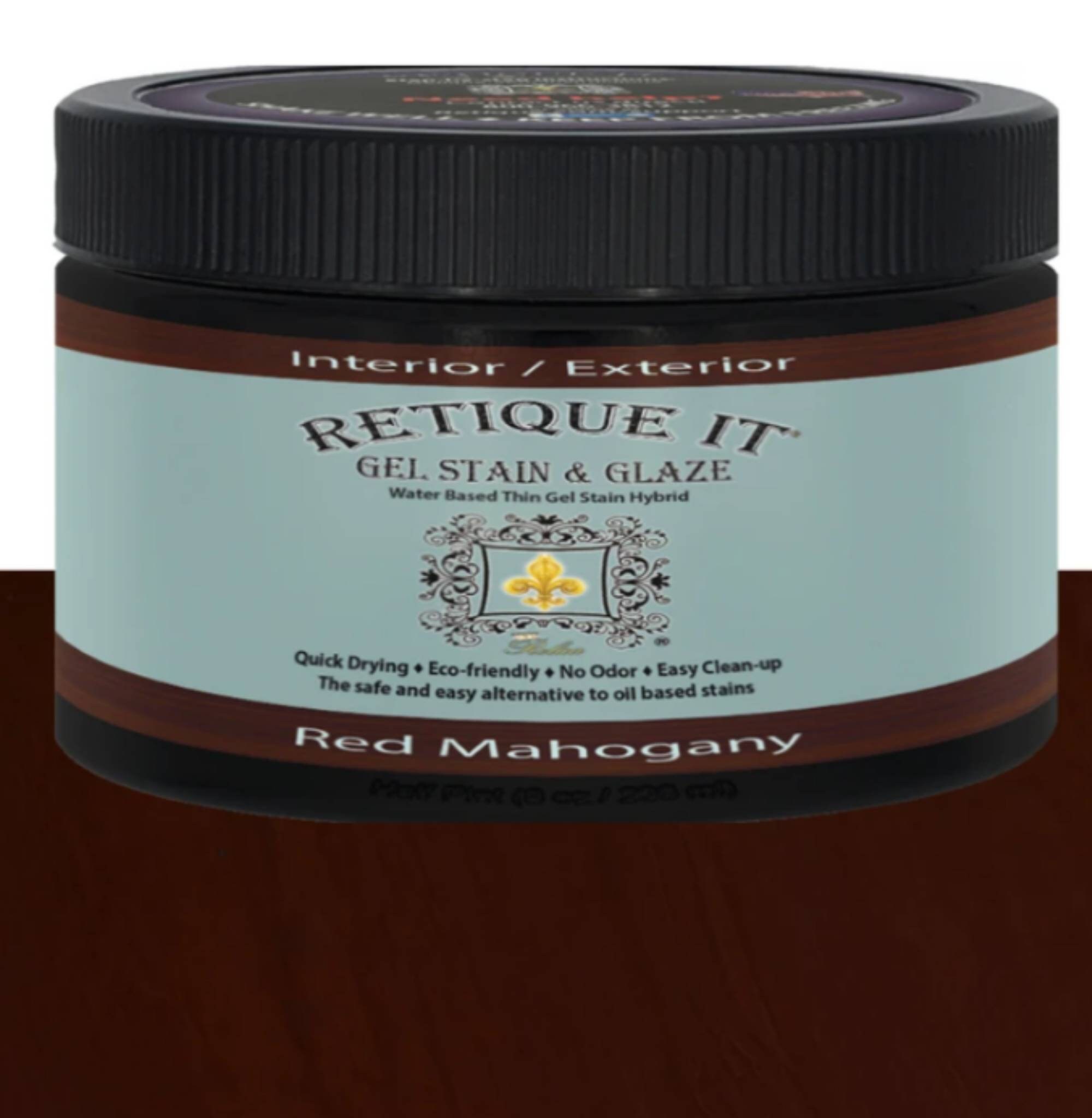 Retique It Gel Stain & Glaze - Dark Oak Finish (8oz) - Etsy