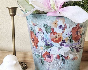Radiant Blooms Floral H2O Decor Transfer, Furniture Decal