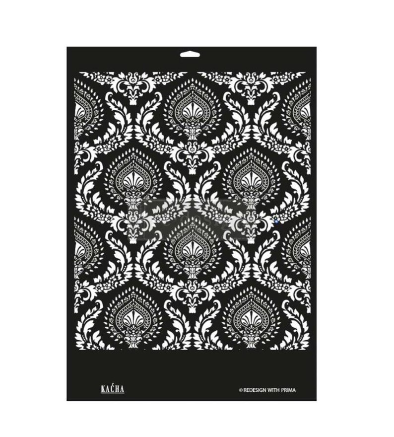Redesign With Prima & Kacha anisa Decor Stencil Etsy