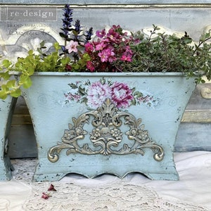 Redesign With Prima &quot;Claire&quot; Decor Mould, Food Safe Silicone Mold, Furniture Applique, Detailed Accents, Scrollwork