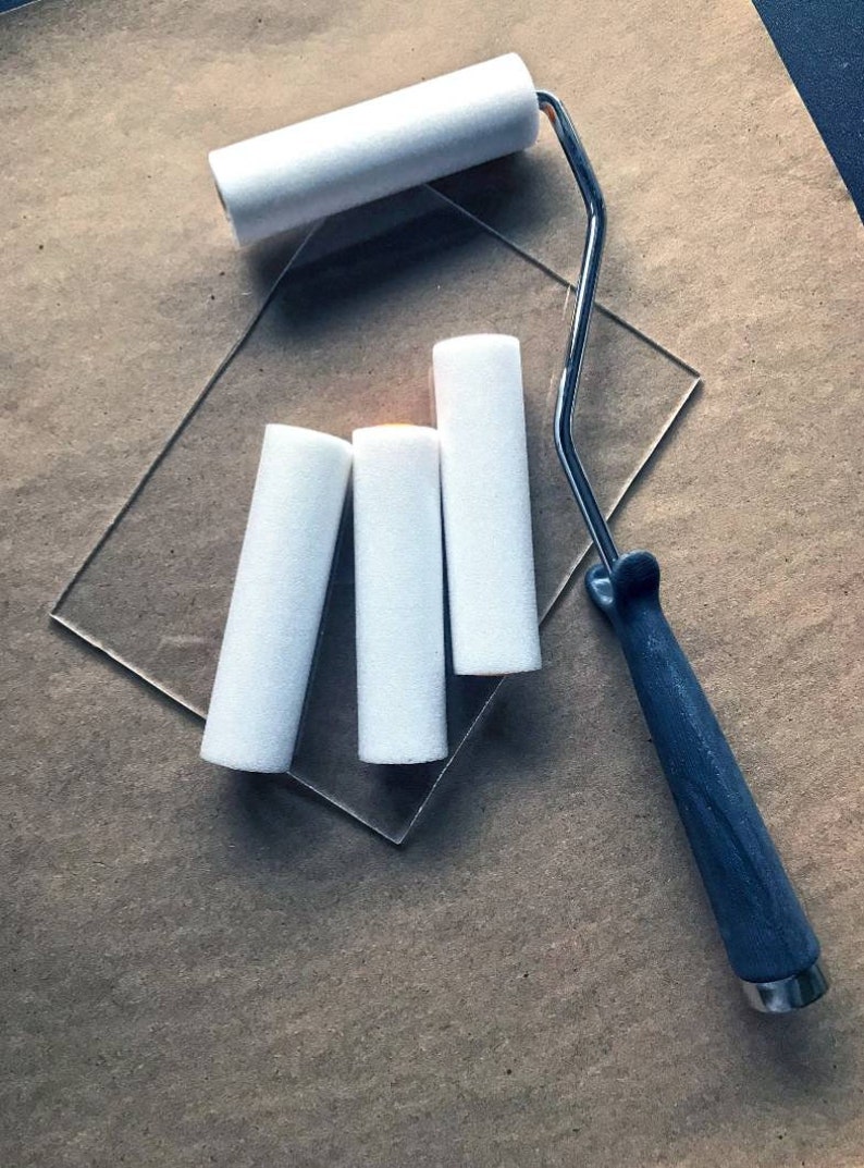 Redesign With Prima 4 Inch Foam Roller Kit Paint Brush Roller Etsy