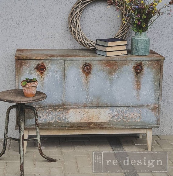 Distressed Borders II - • Rub on Furniture Transfer • Redesign with Prima •  Furniture Flipping • Flips • Canvas • Transfers • Wall Decals - The Plaster  Paint Company, LLC