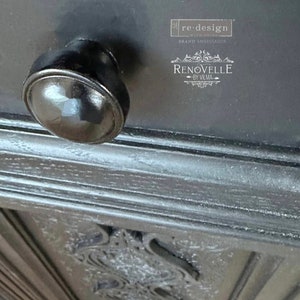 Redesign With Prima And Cece Restyled &quot;Regal Aura&quot; Knob Decor Mould, Silicone Mold, Functional Knob Hardware, DIY Drawer Knobs