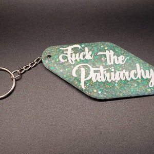 Patriarchy keychain