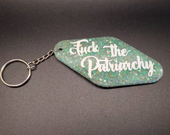 Patriarchy keychain